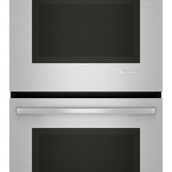Jenn-Air 27" Double Electric Wall Oven, Stainless Steel With Black | JJW2727WS - Ovens