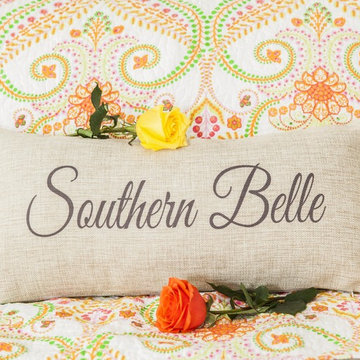 Southern pillows and gifts, Southern Belle, Southern nursery,Southern bridal sho