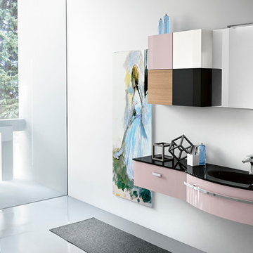 Modern Italian Bathroom Vanities Latitudine by GB Group