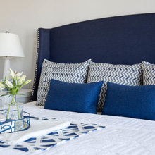 Navy Headboard Looks