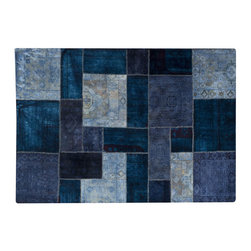 Mat Vintage - Mat Vintage Renaissance Blue Rug - Rugs