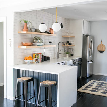 100 Layer Cake White Kitchen Tiles Backsplash Wall