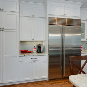Festive White Kitchen - New Construction