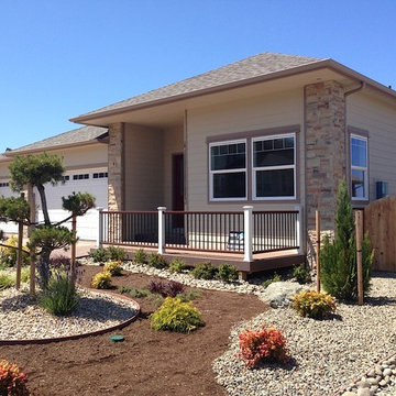Siding installed to look like columns - Bend OR
