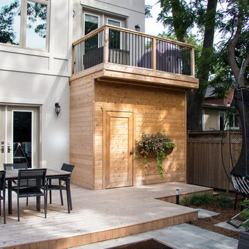 Bayview & Eglinton - Efficient Use of Limited Backyard Space