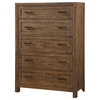 Emerald Home Pine Valley 5 Drawer Chest