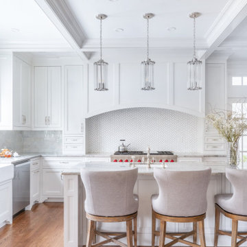 Bright White Bespoke Kitchen