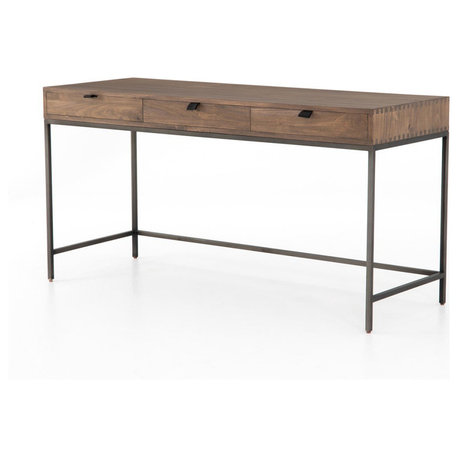 Trey Modular Writing Desk,Auburn Popla