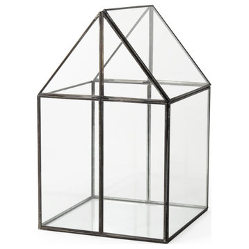 Sikes, Large, 10Lx10Wx16H Glass Terrarium