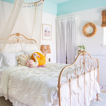 Beachy Boho Girl's Room