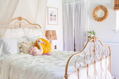 Beach style kids' room photo in Sacramento