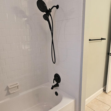 Finished Tub and Shower Fixture Update