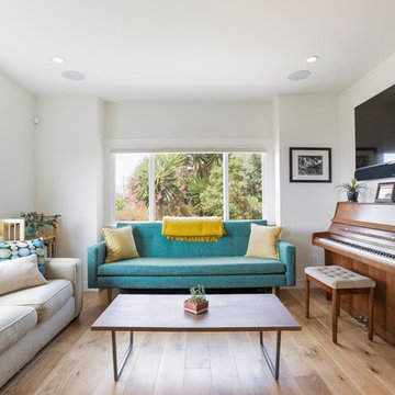 2 Floors to 3—A Space for Parents, Growing Boys and a Baby Girl