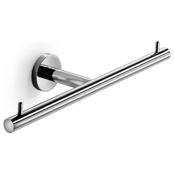 Spriz Double Toilet Paper Holder in Polished Chrome