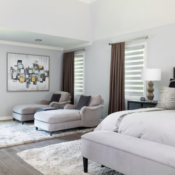 Elegantly Modern Master Bedroom