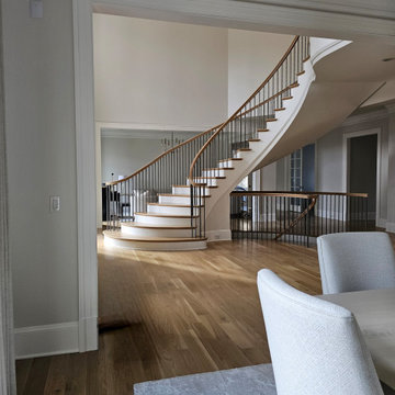 Project #116 | Elegant Curved Staircase