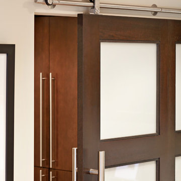 Somerset Basement Track door