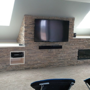 Built-in's & Fireplaces