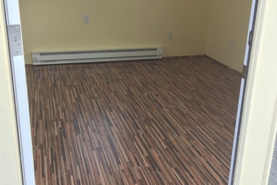 Inspiration for a transitional home design remodel in Denver