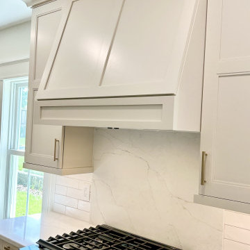 Accessible Beige and Maple Mocha Kitchen Design