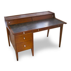 Drexel - 1957 Drexel Profile K80 Desk - SOLD - Desks And Hutches