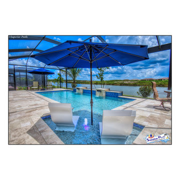 (Altfest) Lee County, FL Superior Pools Custom Swimming
