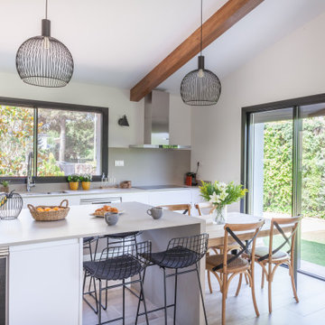 UNA CASA INSPIRADA EN EL VERDE