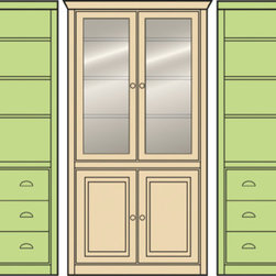 Giulia Wall Unit System - Bookcases