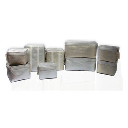 Metallic Print Storage Bins - Products