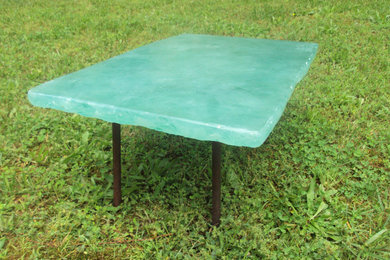 Aqua Side Table Top