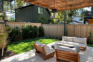 Inspiration for a contemporary patio remodel