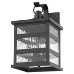 Acclaim Lighting - Acclaim Lighting Morris 3-Light Wall Light, Matte Black Finish - The parallel lines of this arts & crafts style areMorris 3-Light Wall  Matte Black *UL: Suitable for wet locations Energy Star Qualified: YES ADA Certified: n/a  *Number of Lights: Lamp: 3-*Wattage:60w Candelabra Base bulb(s) *Bulb Included:No *Bulb Type:Candelabra Base *Finish Type:Matte Black