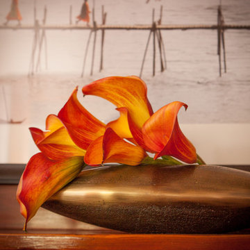 Fireplace mantel decor | Kimball Starr