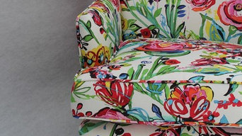 Moni Danish design wingback chair