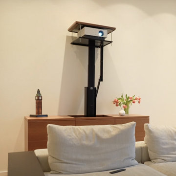 Moderne Stadtvilla mit White Cinema und Multiroom Audio