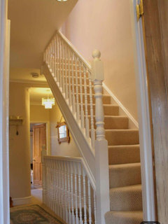 Stairs to loft conversion on a 1930's semi | Houzz UK