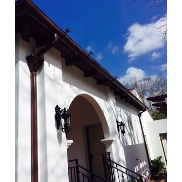 Seamless Aluminum Rain Gutters in and around Los Angeles