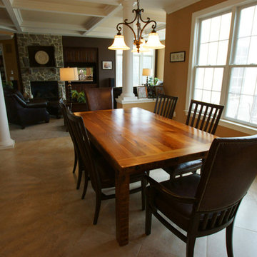 Beautiful Table Uses Refurbished Wood From Old Baltimore Estate