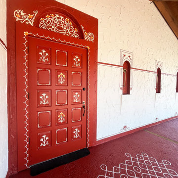 Sunnyvale Silicon Valley Mylapore Southern Indian Restaurant Entry Porch