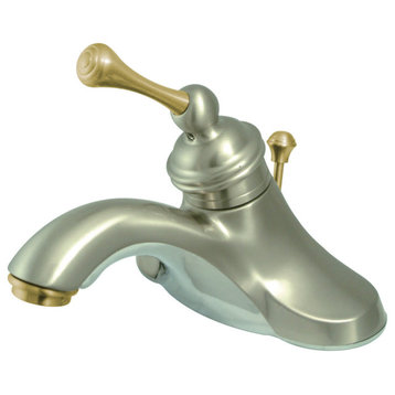 Kingston Brass KB354.BL Vintage 1.2 GPM Centerset Bathroom Faucet - Satin
