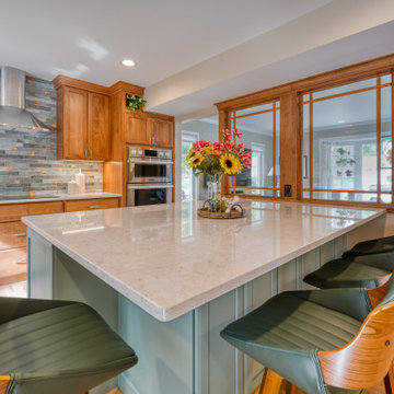 Vienna Open Concept Kitchen Living Space