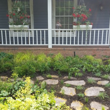 Rockford mulch-less front yard