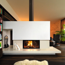 Spartherm - Double Sided Gas Fireplace - Indoor Fireplaces