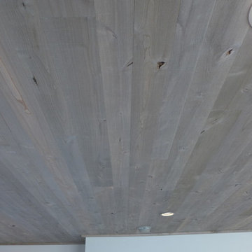 Barnwood Look Alike Ceiling, Tongue & groove