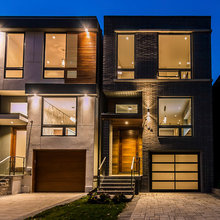modern homes outside