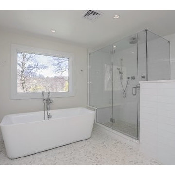 Bathroom with a view