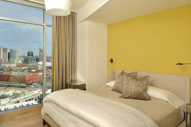 Example of a trendy bedroom design in Nashville