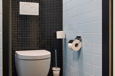 Trendy powder room photo in Amsterdam