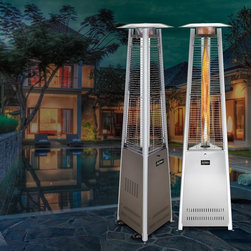 Ambiance&trade; Stainless Steel Portable Fire Feature - Outdoor Products
