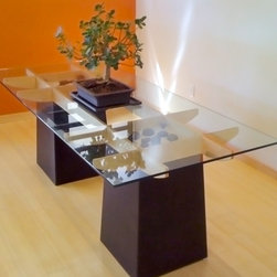 Glass Top Table - Dining Tables